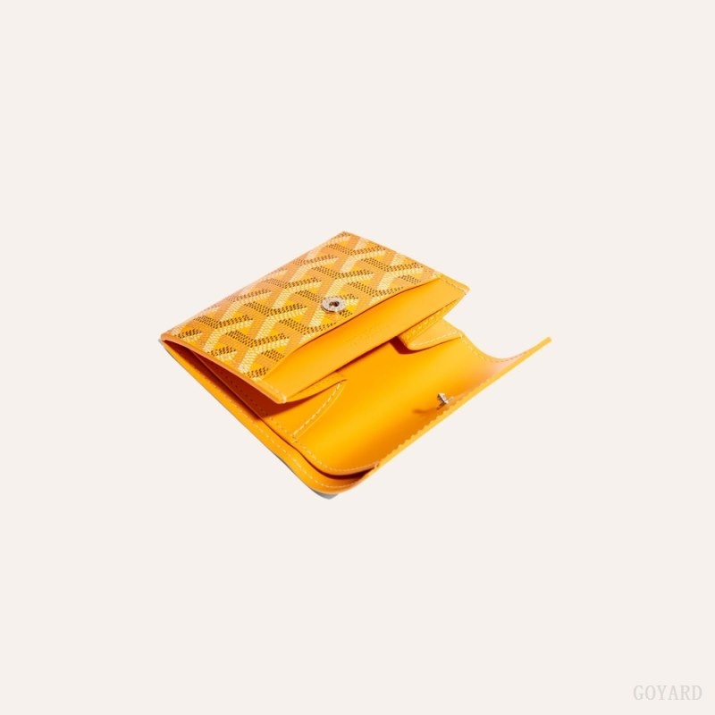 Yellow Goyard MARIGNY WALLET | QUPA8460