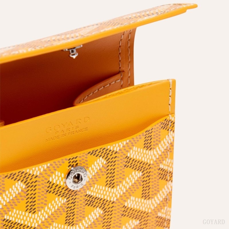 Yellow Goyard MARIGNY WALLET | QUPA8460