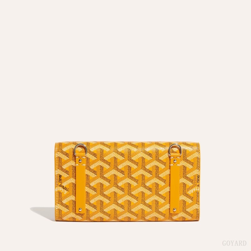 Yellow Goyard Monte-Carlo Mini Case | KMNB1990