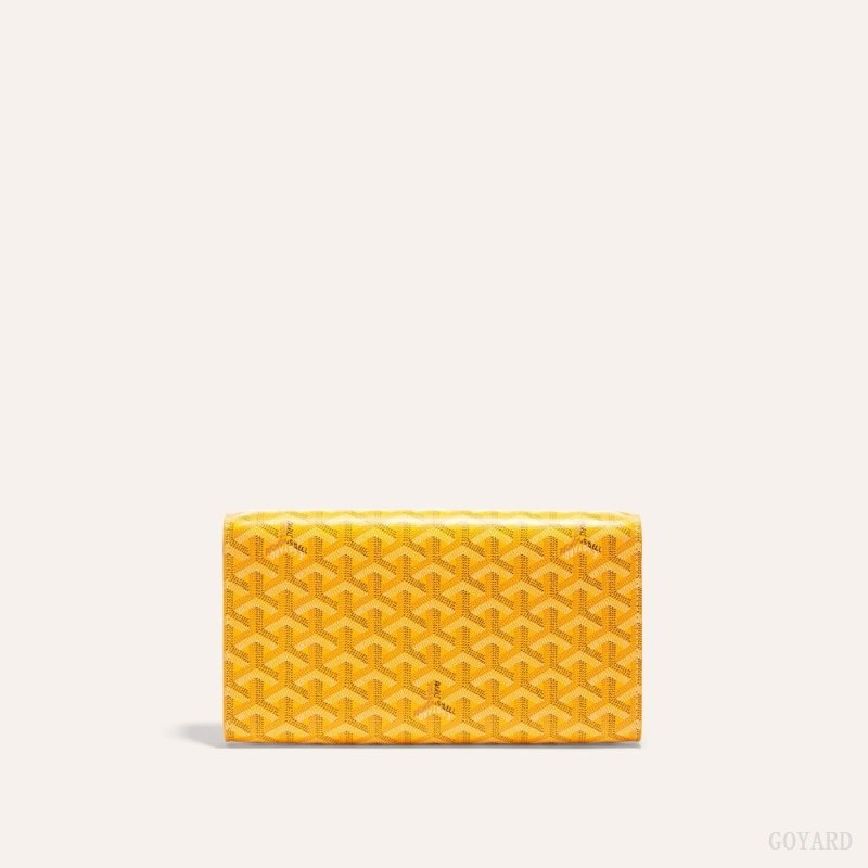 Yellow Goyard Monte-Carlo PM Clutch | AVHF1084