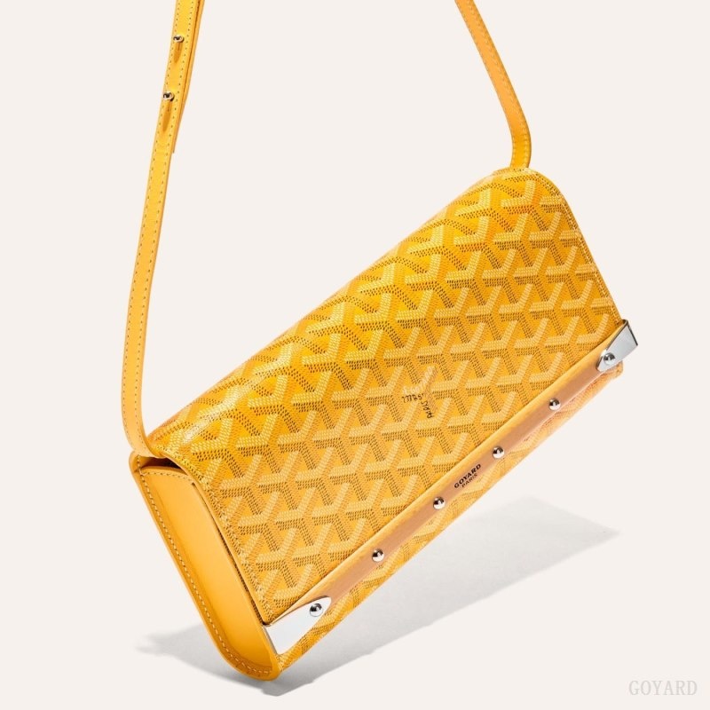 Yellow Goyard Monte-Carlo PM Clutch | AVHF1084