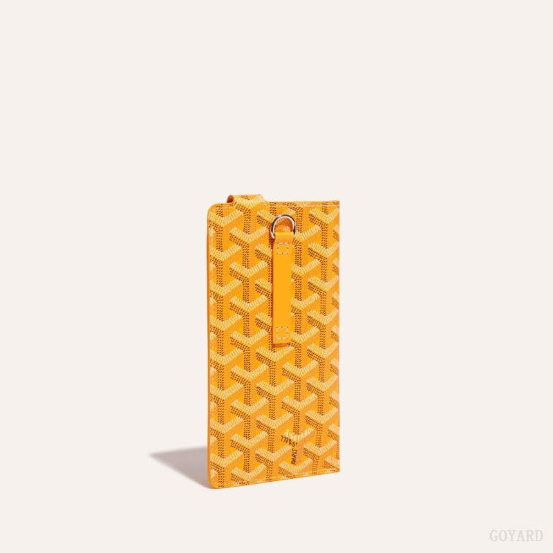 Yellow Goyard Montmartre GM Case | NWZU7062