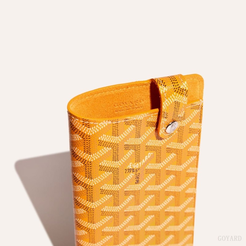 Yellow Goyard Montmartre GM Case | NWZU7062