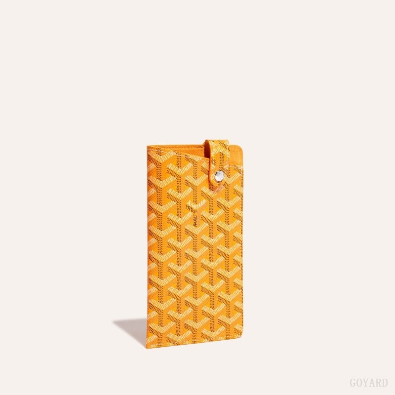 Yellow Goyard Montmartre GM Case | NWZU7062