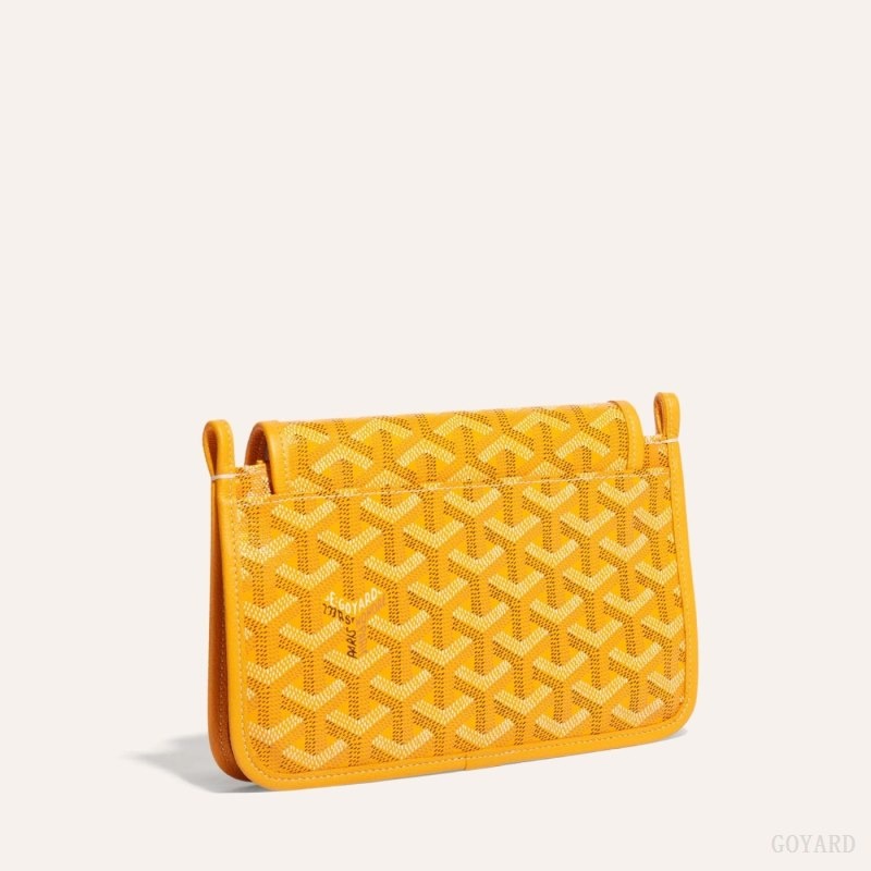 Yellow Goyard PLUMET POCKET WALLET | WEOW6896