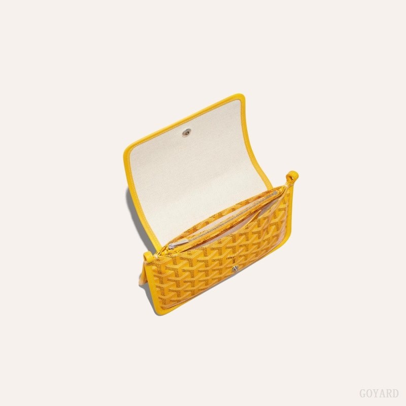 Yellow Goyard PLUMET POCKET WALLET | WEOW6896