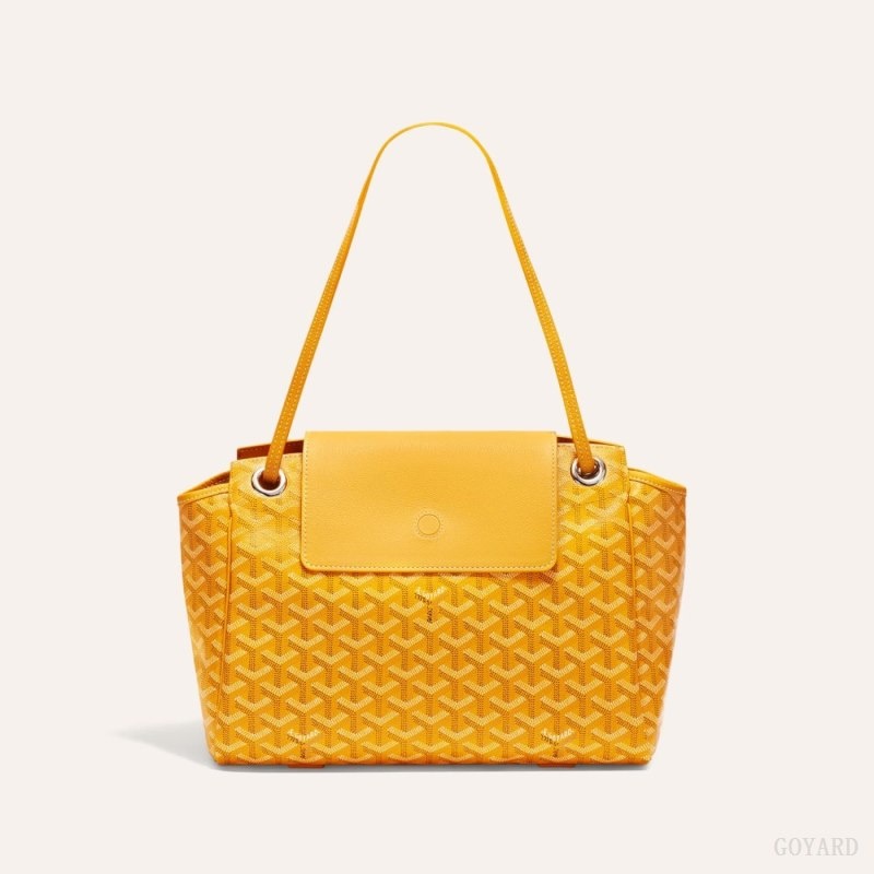 Yellow Goyard ROUETTE PM BAG | AVHE0964