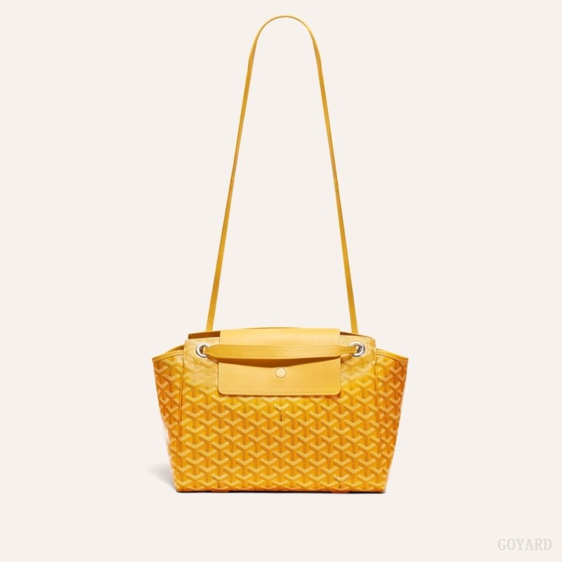 Yellow Goyard ROUETTE PM BAG | AVHE0964