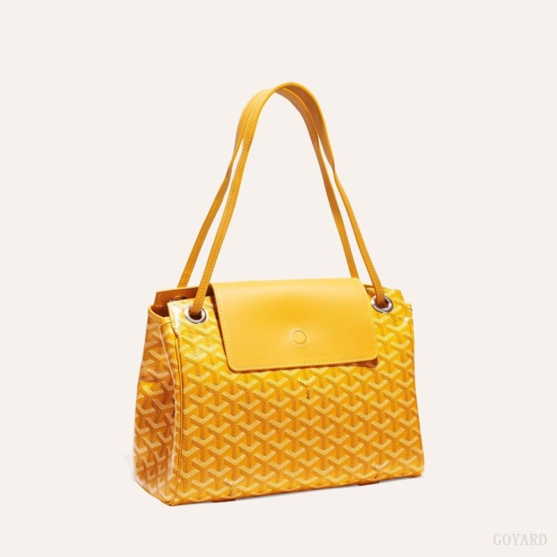 Yellow Goyard ROUETTE PM BAG | AVHE0964