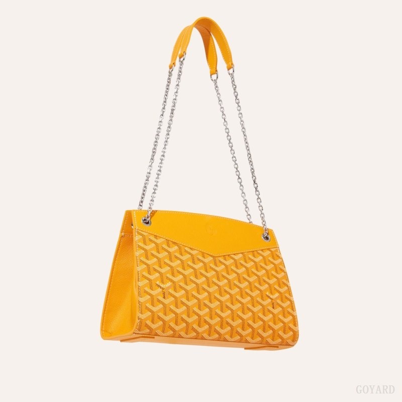 Yellow Goyard Rouette Structuré PM Bag | YIPR3892