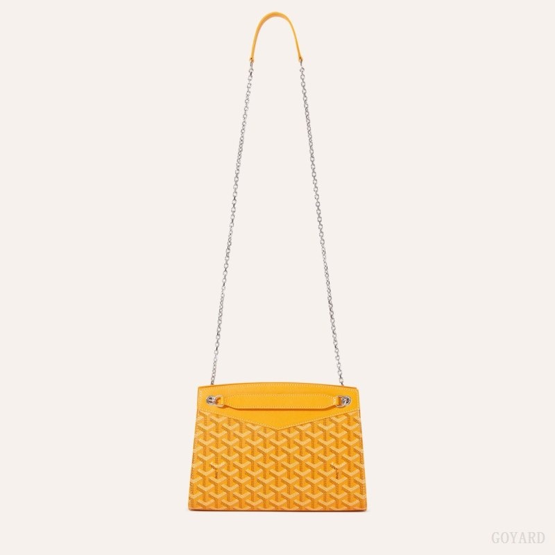 Yellow Goyard Rouette Structuré PM Bag | YIPR3892