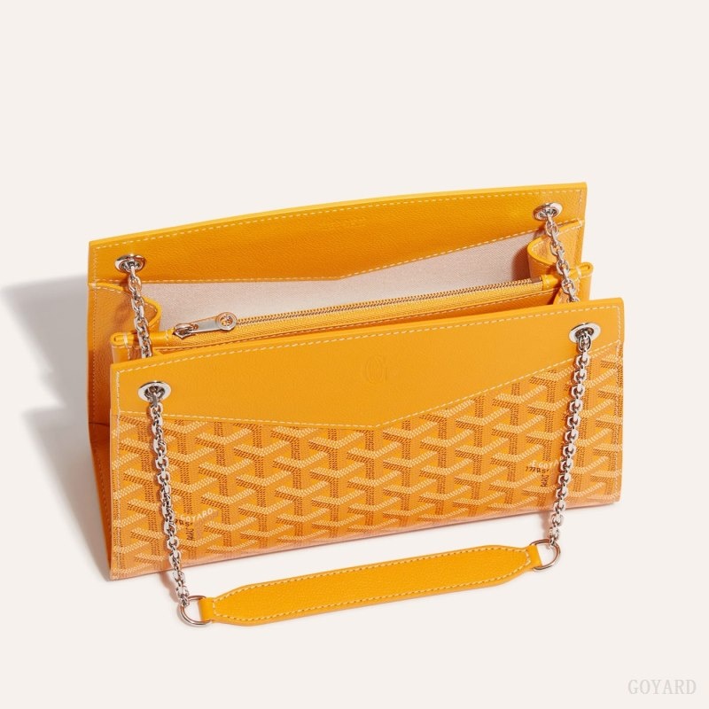 Yellow Goyard Rouette Structuré PM Bag | YIPR3892