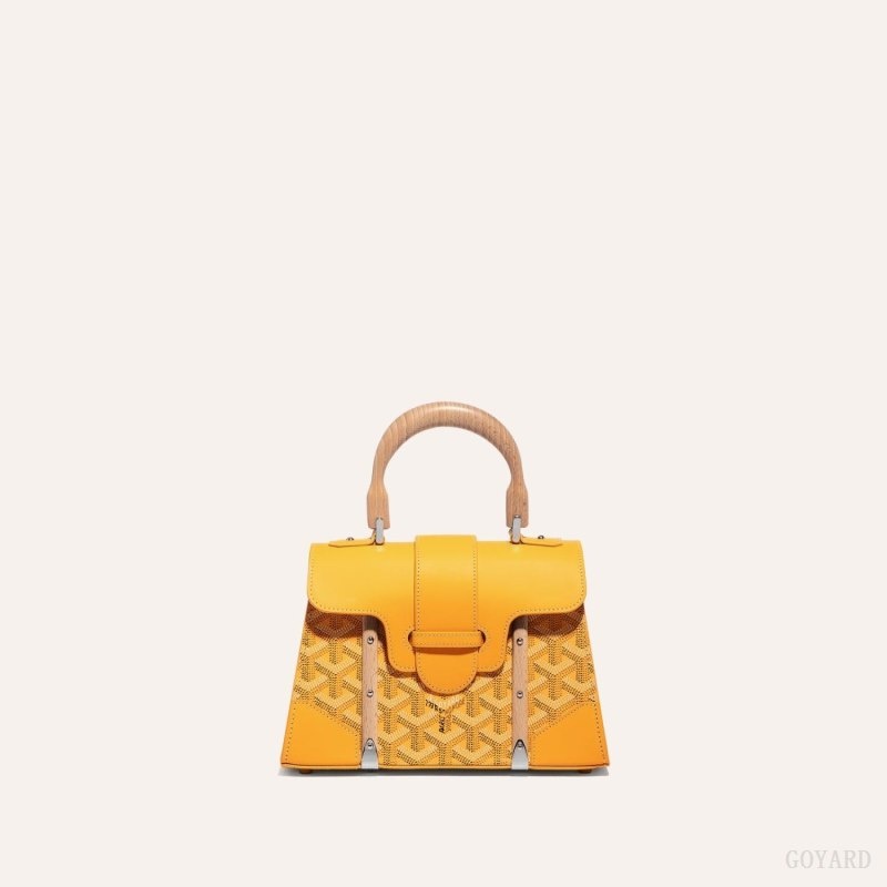 Yellow Goyard SAÏGON STRUCTURE MINI BAG | ODRZ6662