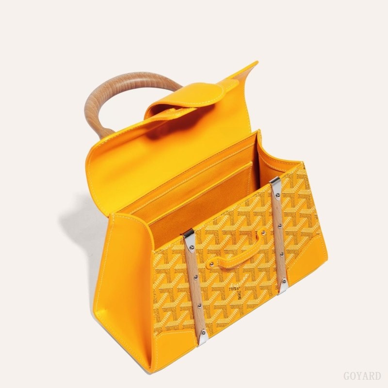 Yellow Goyard SAÏGON STRUCTURE MINI BAG | ODRZ6662