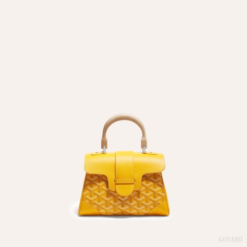 Yellow Goyard SAIGON SOUPLE MINI BAG | GWXF0350