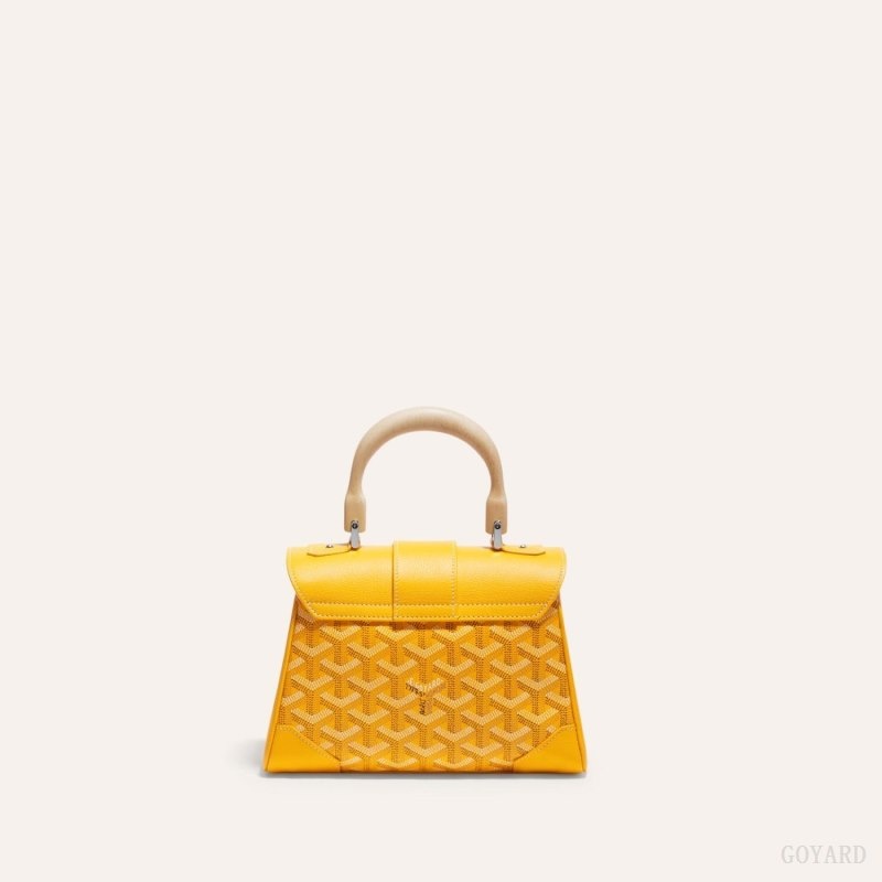 Yellow Goyard SAIGON SOUPLE MINI BAG | GWXF0350