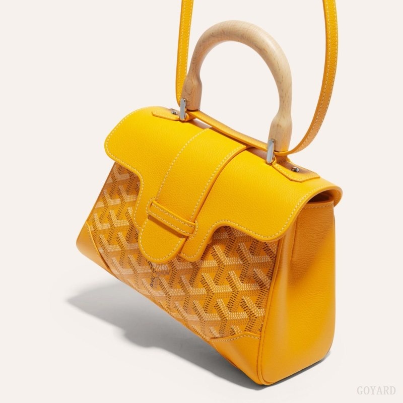 Yellow Goyard SAIGON SOUPLE MINI BAG | GWXF0350