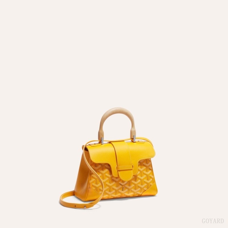 Yellow Goyard SAIGON SOUPLE MINI BAG | GWXF0350