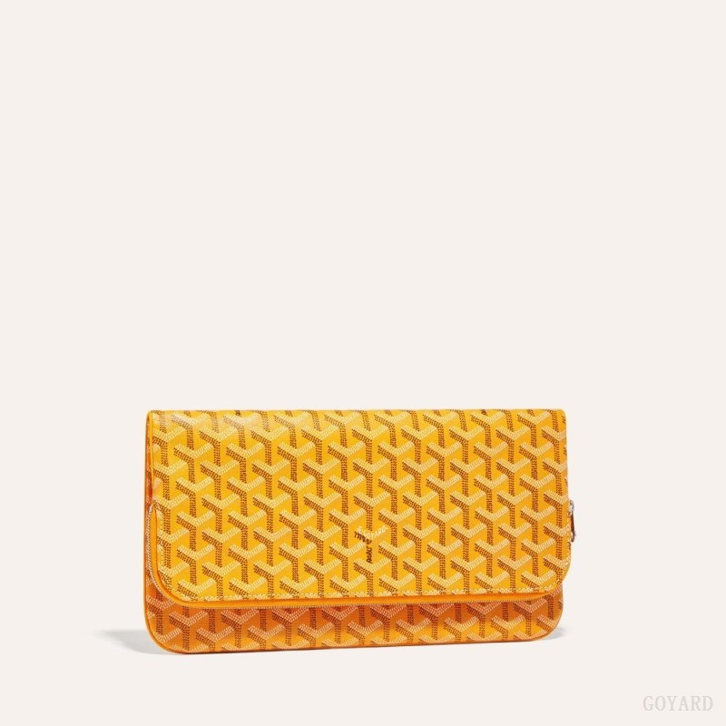 Yellow Goyard SAINTE-MARIE CLUTCH | KADV6432