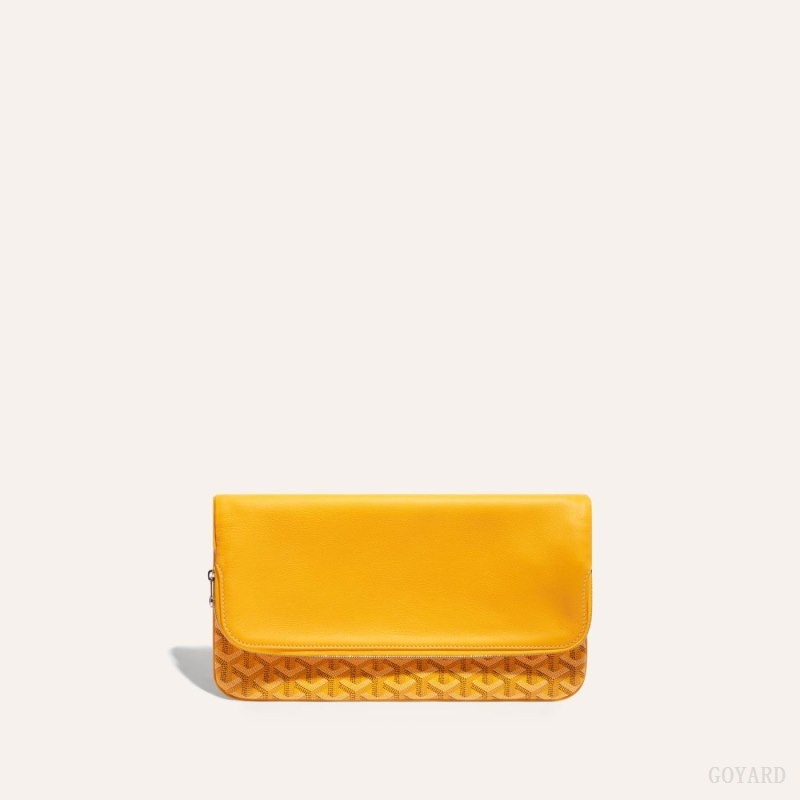 Yellow Goyard SAINTE-MARIE CLUTCH | KADV6432