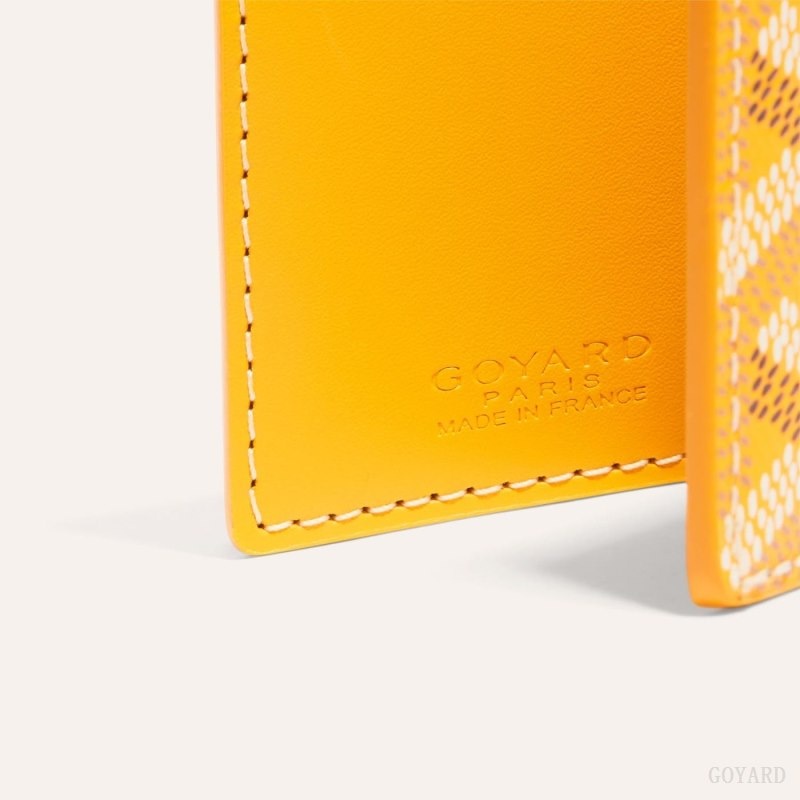 Yellow Goyard SAINT-MARC CARD WALLET | PDKA8278