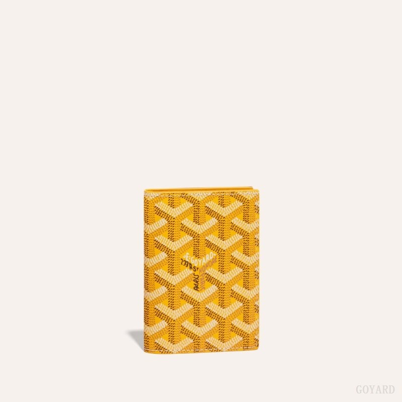 Yellow Goyard SAINT-MARC CARD WALLET | PDKA8278