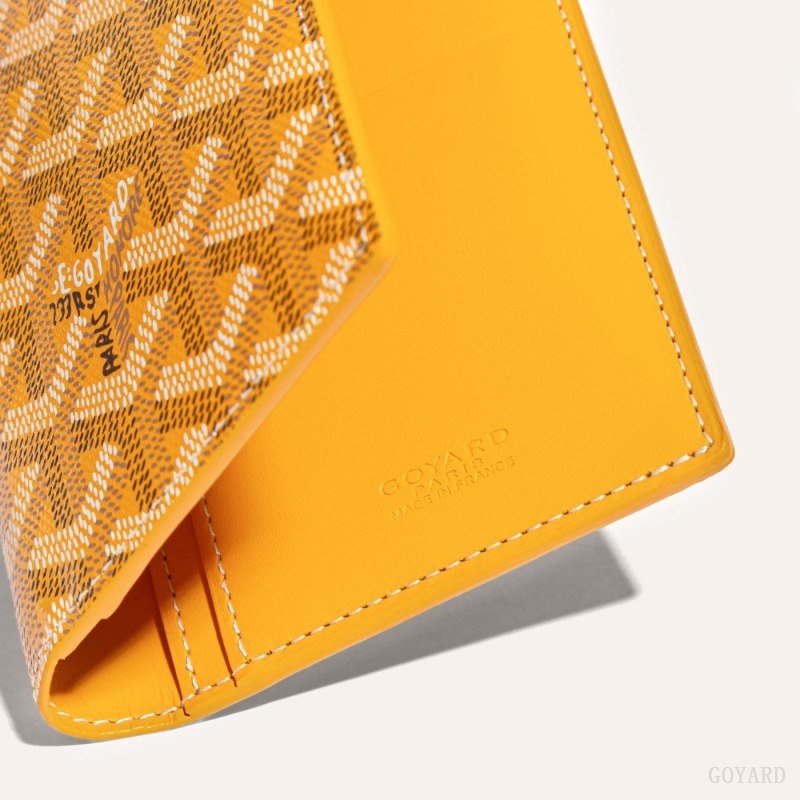 Yellow Goyard SAINT-ROCH WALLET | ZHPU4814