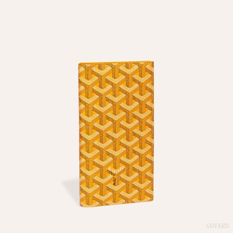 Yellow Goyard SAINT-ROCH WALLET | ZHPU4814