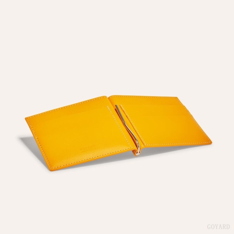 Yellow Goyard SAINT-THOMAS BILL FOLD | JRKQ5889