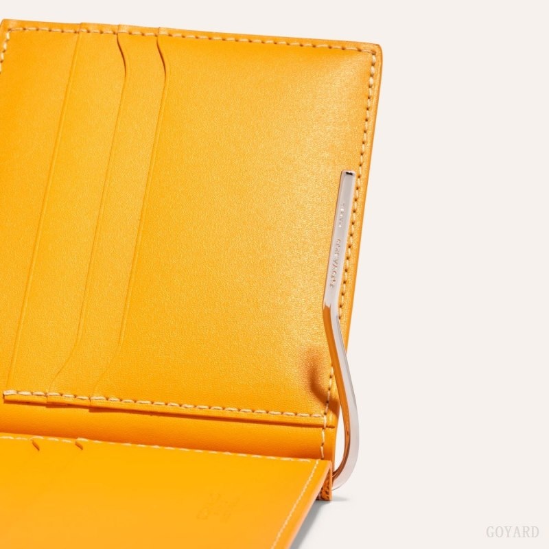 Yellow Goyard SAINT-THOMAS BILL FOLD | JRKQ5889