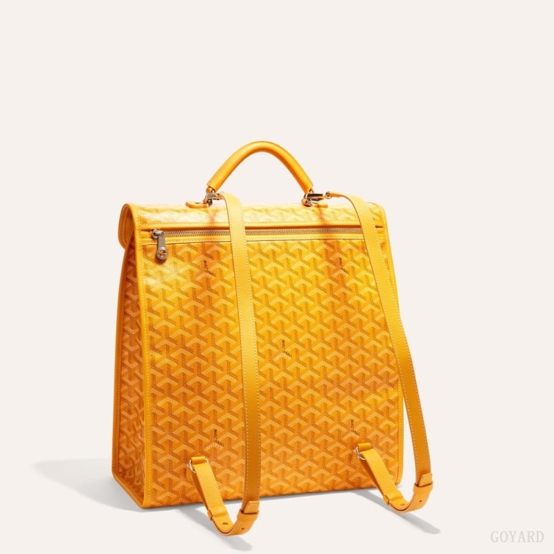 Yellow Goyard SAINT LEGER BACKPACK | UJNJ4371