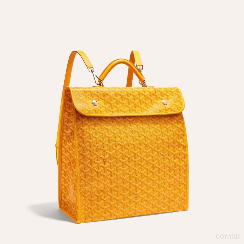 Yellow Goyard SAINT LEGER BACKPACK | UJNJ4371