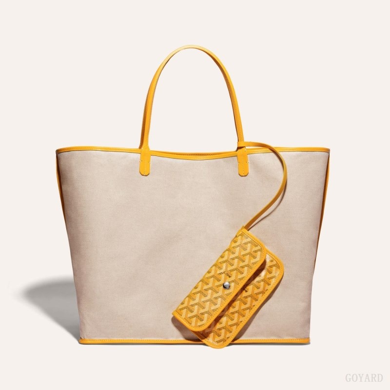 Yellow Goyard SAINT LOUIS GM BAG | KQQG0080