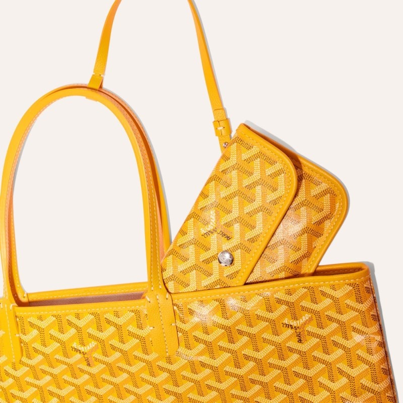 Yellow Goyard SAINT LOUIS PM BAG | ZEDQ7767