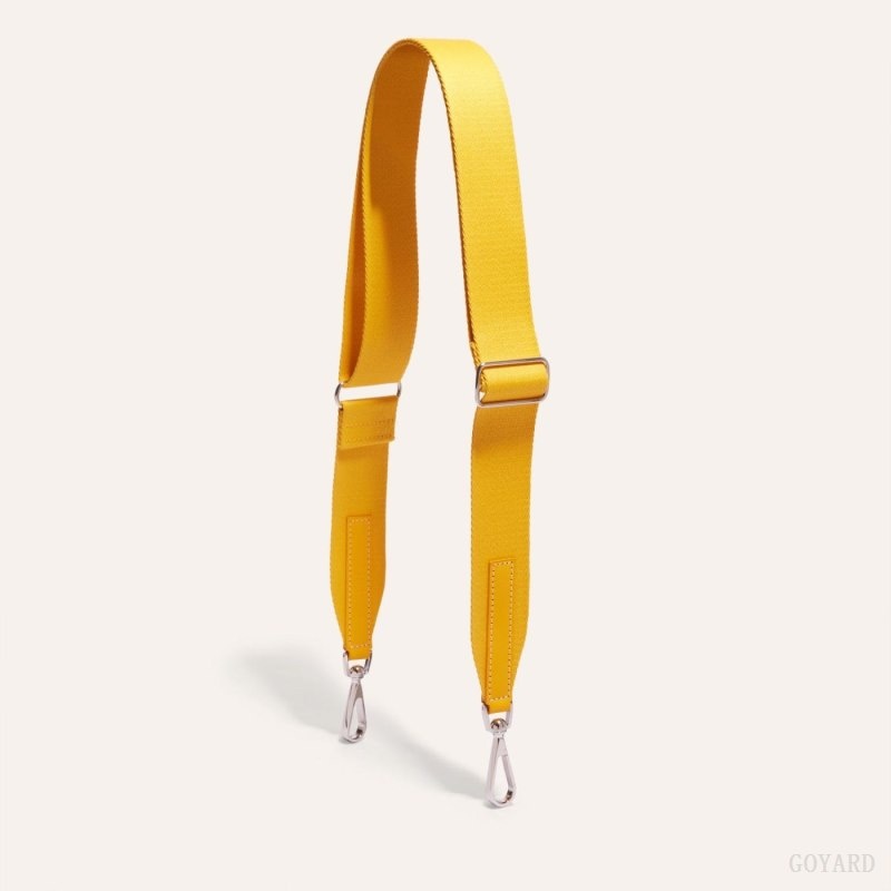 Yellow Goyard SANGLE MM STRAP | QKLG5350