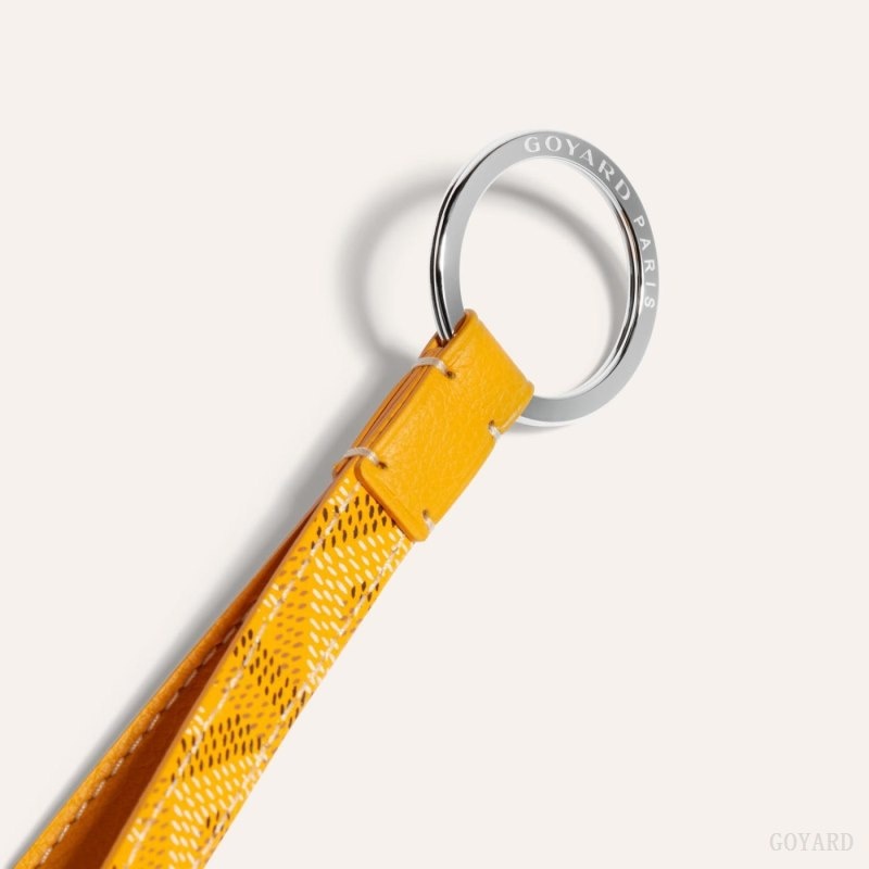 Yellow Goyard SESAME KEY RING | QHEZ1523