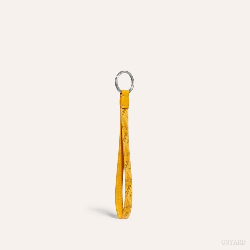 Yellow Goyard SESAME KEY RING | QHEZ1523