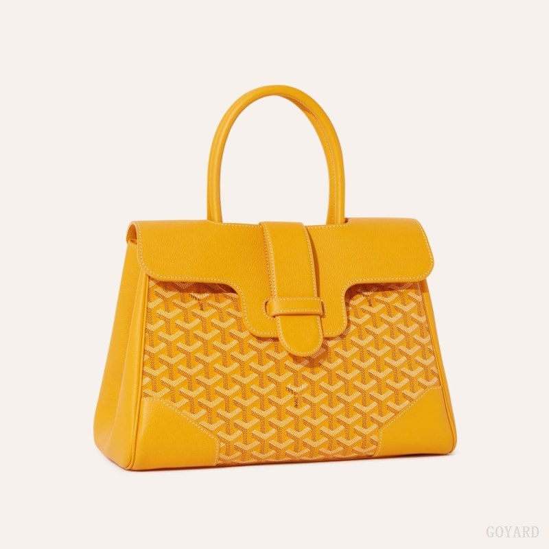 Yellow Goyard Saïgon tote bag | WKMQ2089