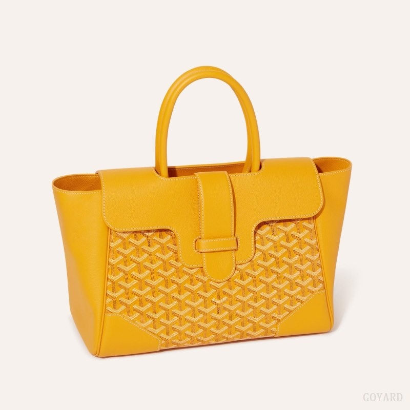 Yellow Goyard Saïgon tote bag | WKMQ2089