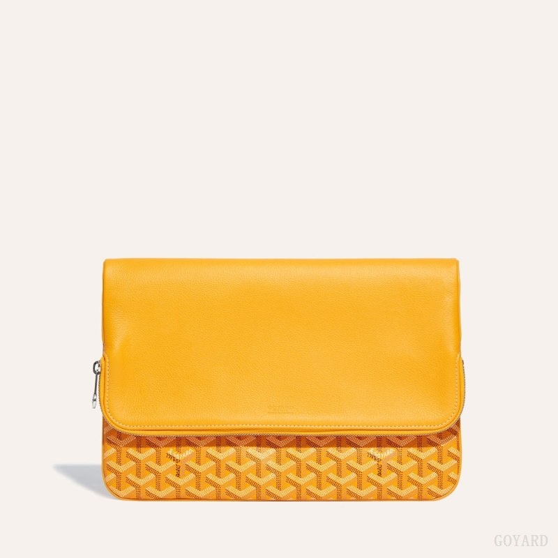 Yellow Goyard Sainte-Marie GM Clutch | WKFY3862