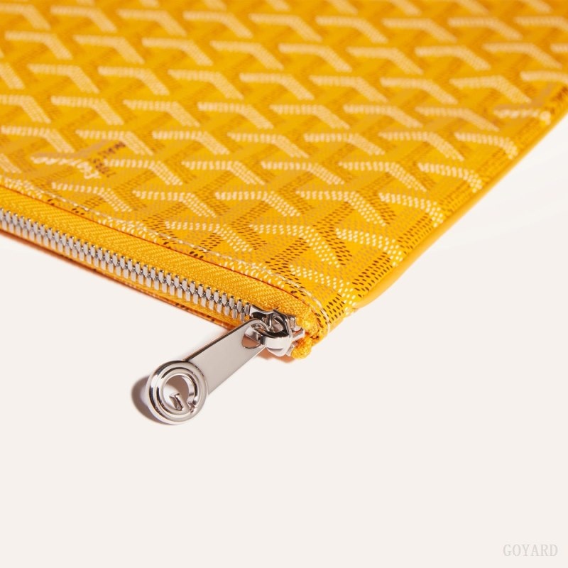 Yellow Goyard Sénat MGM Pouch | BWLD8557