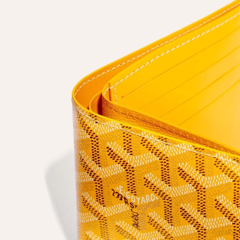 Yellow Goyard VICTOIRE WALLET | EWMZ2053