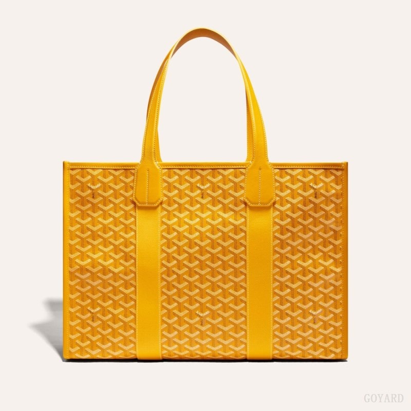 Yellow Goyard VILLETTE TOTE BAG | GFCC9801