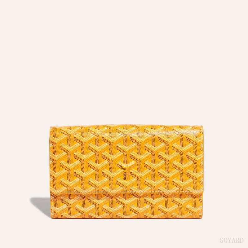 Yellow Goyard Varenne Continental Wallet | NNLD2415