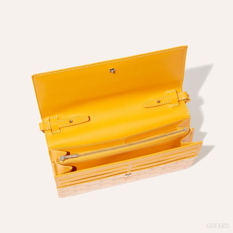 Yellow Goyard Varenne Continental Wallet | NNLD2415