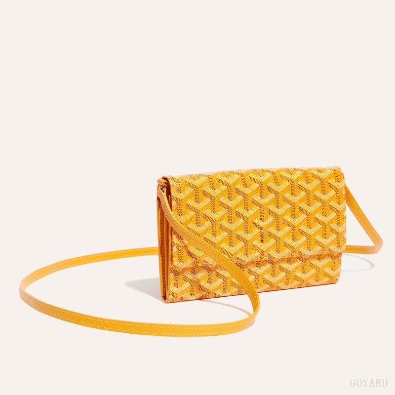 Yellow Goyard Varenne Continental Wallet | NNLD2415