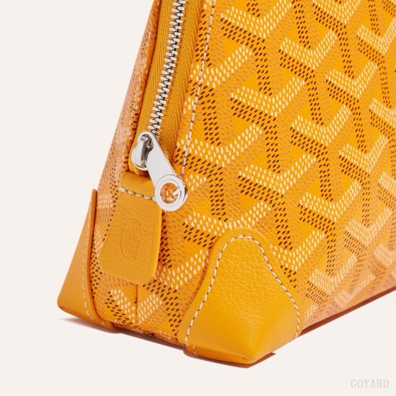 Yellow Goyard Vendôme Cosmetic Pouch | USYY4440