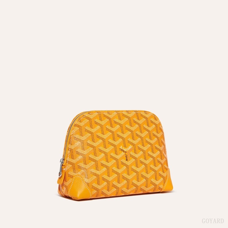 Yellow Goyard Vendôme Cosmetic Pouch | USYY4440